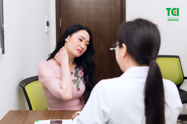 Diễn viên Quách Thu Phương trải nghiệm khám sức khỏe tại Thu Cúc TCI