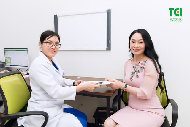 Diễn viên Quách Thu Phương trải nghiệm khám sức khỏe tại Thu Cúc TCI