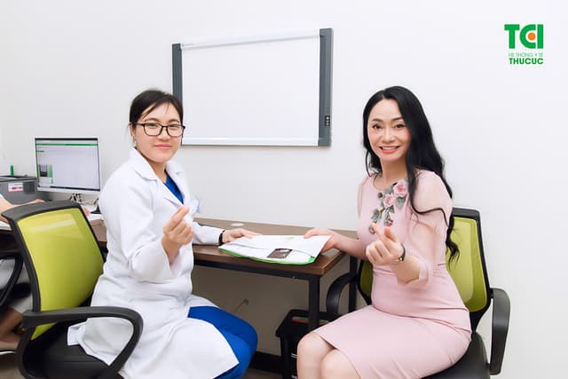 Diễn viên Quách Thu Phương trải nghiệm khám sức khỏe tại Thu Cúc TCI