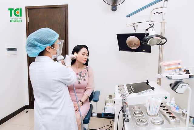 Diễn viên Quách Thu Phương trải nghiệm khám sức khỏe tại Thu Cúc TCI