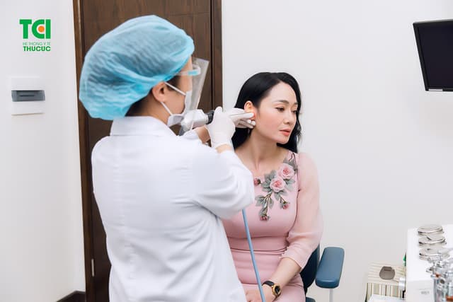 Diễn viên Quách Thu Phương trải nghiệm khám sức khỏe tại Thu Cúc TCI