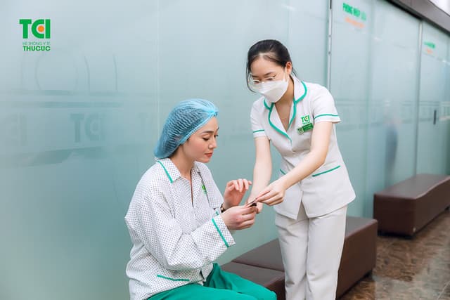 Diễn viên Quách Thu Phương trải nghiệm khám sức khỏe tại Thu Cúc TCI