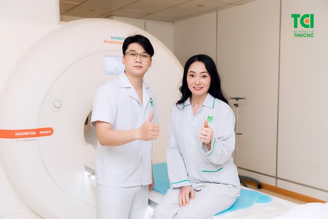 Diễn viên Quách Thu Phương trải nghiệm khám sức khỏe tại Thu Cúc TCI