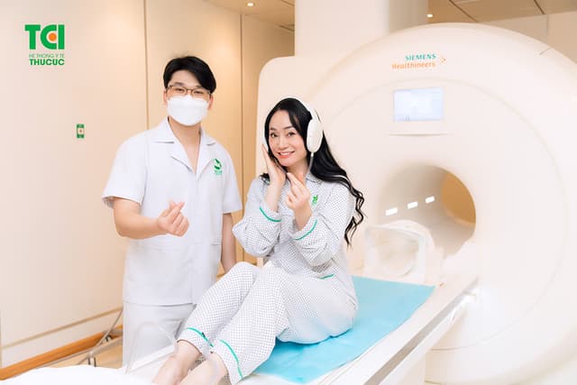 Diễn viên Quách Thu Phương trải nghiệm khám sức khỏe tại Thu Cúc TCI