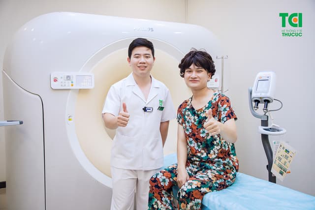 Cô đồng nát lựa chọn gói khám sức khỏe và tầm soát ung thư tại Thu Cúc TCI