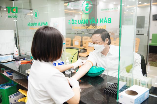 NSƯT Phú Thăng lựa chọn gói tầm soát sức khỏe tại Thu Cúc TCI