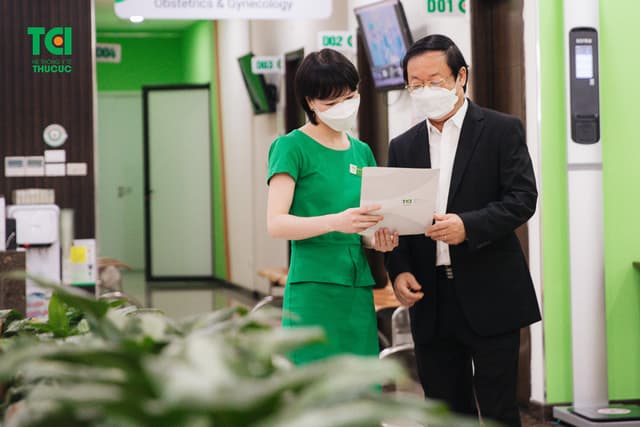 NSƯT Phú Thăng lựa chọn gói tầm soát sức khỏe tại Thu Cúc TCI