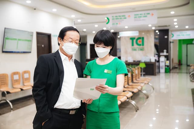 NSƯT Phú Thăng lựa chọn gói tầm soát sức khỏe tại Thu Cúc TCI