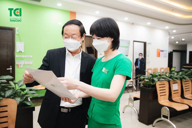 NSƯT Phú Thăng lựa chọn gói tầm soát sức khỏe tại Thu Cúc TCI