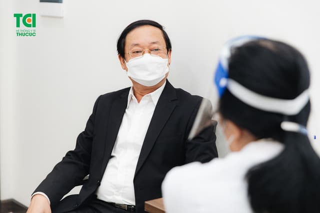 NSƯT Phú Thăng lựa chọn gói tầm soát sức khỏe tại Thu Cúc TCI