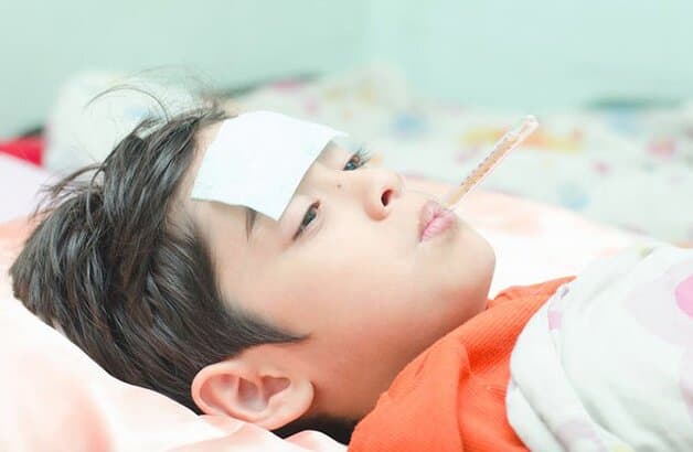 Cúm a ở trẻ nhỏ