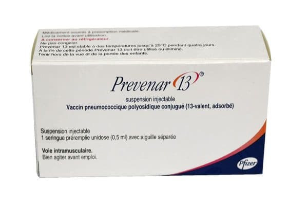 Vắc xin phế cầu có mấy loại - Prevenar 13 là loại vắc xin phế cầu hay được sử dụng cho trẻ từ 6 tuần tuổi trở lên, và cả người trưởng thành.