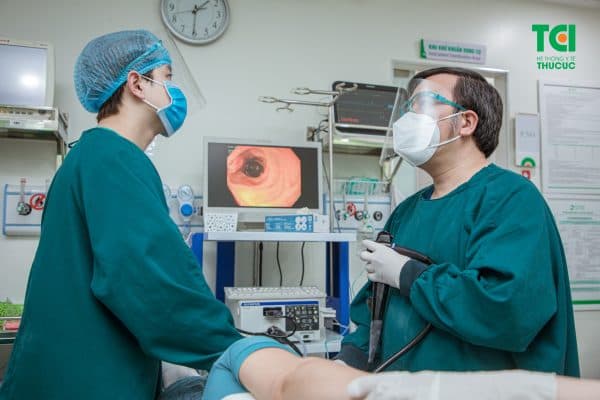 Nội soi dạ dày chuẩn đoán viêm loét dạ dày HP