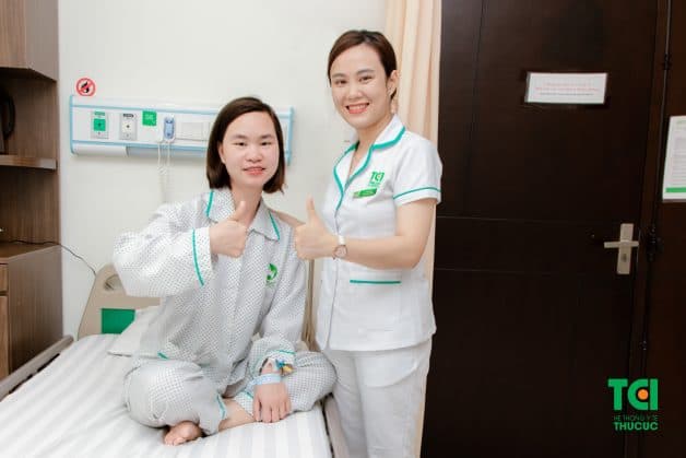 Theo bác sĩ Tiến đánh giá, ca phẫu thuật cắt viêm Amidan của chị H hết sức thành công: