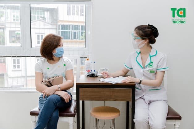 Tại Thu Cúc TCI, quá trình làm hồ sơ khám được thực hiện nhanh chóng