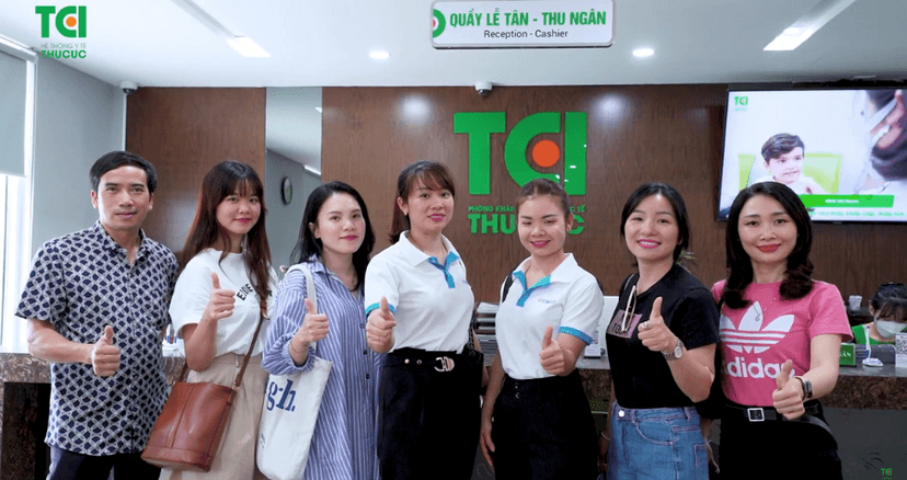 Công ty TNHH Coway Vina khám sức khỏe tại Thu Cúc TCI
