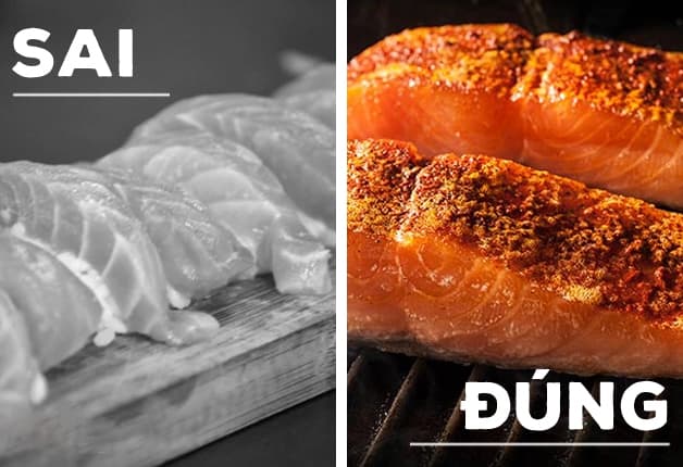 Người mắc bệnh viêm dạ dày HP nên sử dụng đồ ăn đã chế biến, không ăn các thực phẩm sống