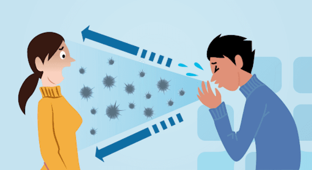 Bệnh có thể lây nhiễm qua đường nước bọt