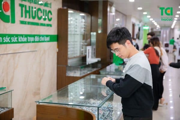 Đa dạng các loại kính mắt, đáp ứng tốt nhu cầu của khách hàng