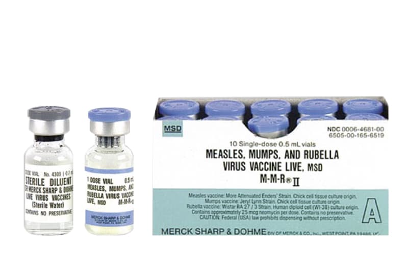 Vắc xin kết hợp 3 trong 1 Sởi - Quai bị - Rubella là được tin tưởng và lựa chọn nhiều nhất