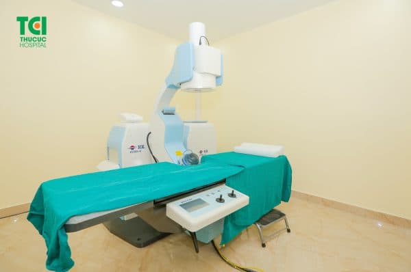 máy tán sỏi thận ngoài cơ thể 