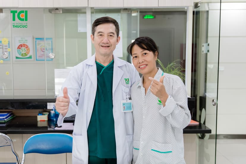 Phục hồi “thần tốc” sau tán sỏi niệu quản nội soi ngược dòng tại Thu Cúc TCI