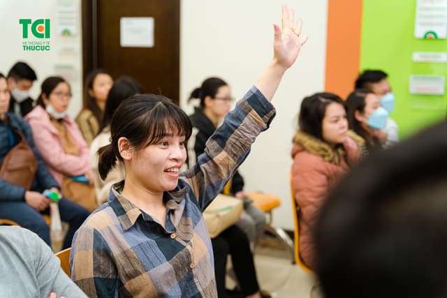 Ảnh tập huấn tiền sản và yoga thai kỳ