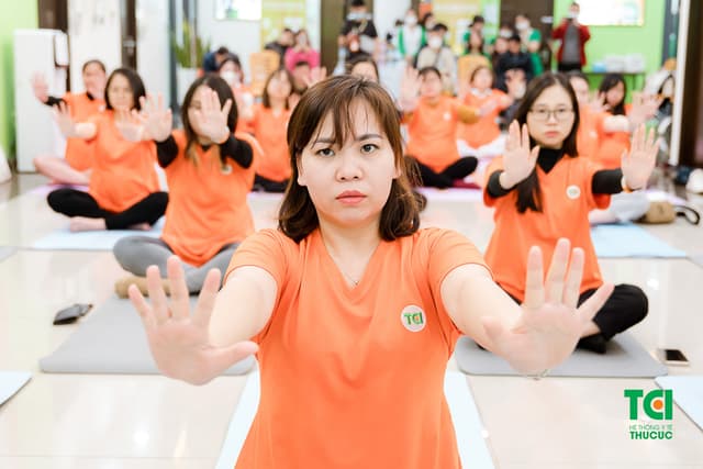 Ảnh tập huấn tiền sản và yoga thai kỳ