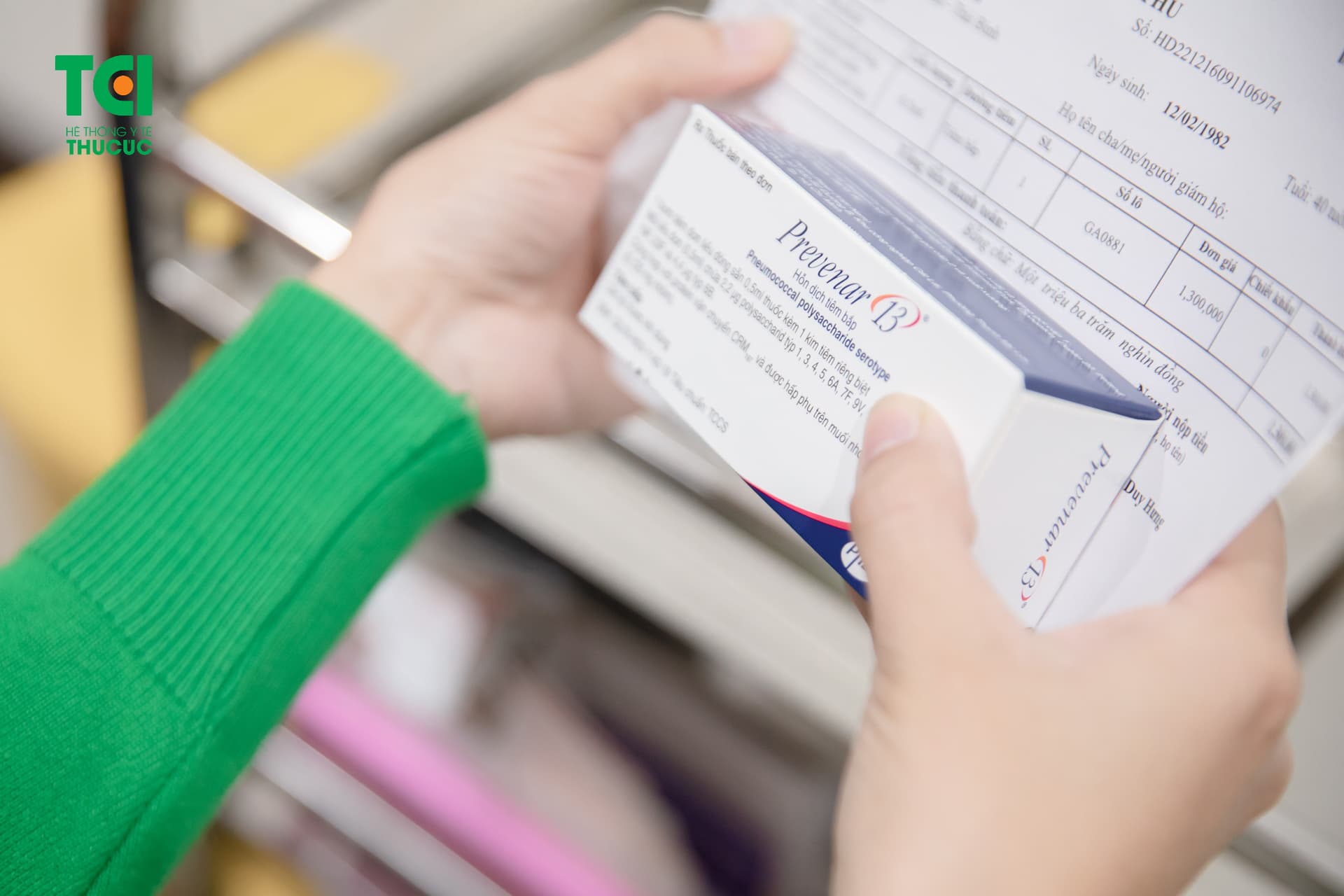 Vắc xin phế cầu Prevenar 13 sử dụng được cho trẻ em từ 6 tuần tuổi trở lên và người lớn