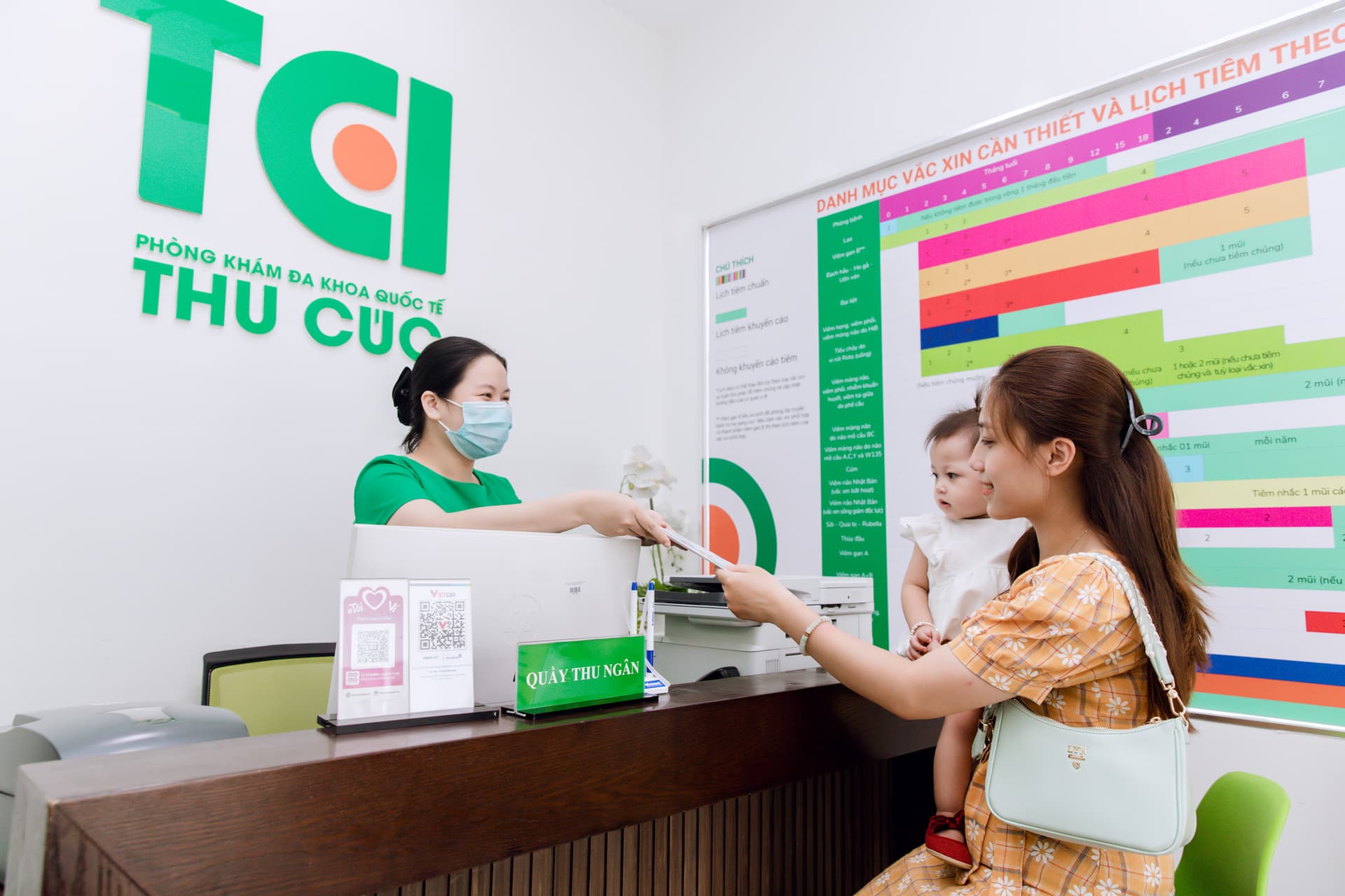 Phòng tiêm chủng TCI là một trong những cơ sở tiêm chủng uy tín được nhiều người dân tin tưởng