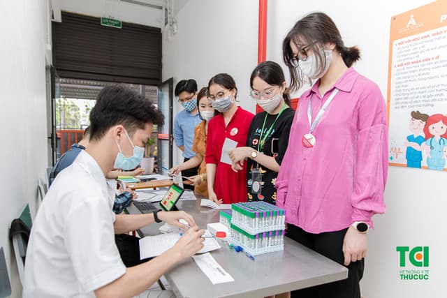 Khám sức khoẻ công ty CP Giáo dục Alpha