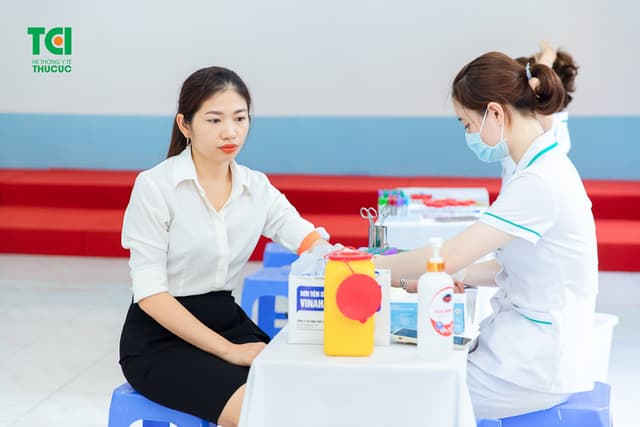 Khám sức khoẻ trường Công Nghệ Giáo Dục Hà Nội