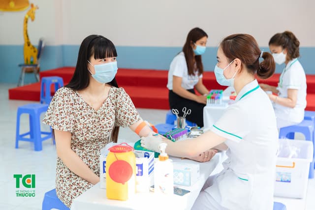 Khám sức khoẻ trường Công Nghệ Giáo Dục Hà Nội