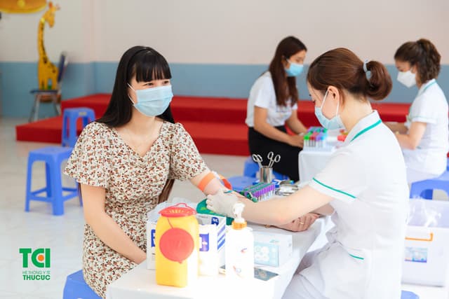 Khám sức khoẻ trường Công Nghệ Giáo Dục Hà Nội