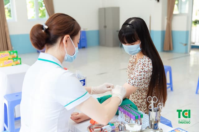 Khám sức khoẻ trường Công Nghệ Giáo Dục Hà Nội