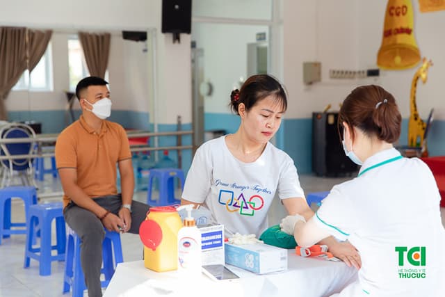 Khám sức khoẻ trường Công Nghệ Giáo Dục Hà Nội