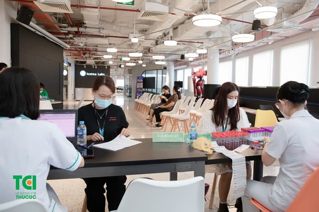 Khám sức khoẻ Công ty Cổ phần Trà đá Công nghệ