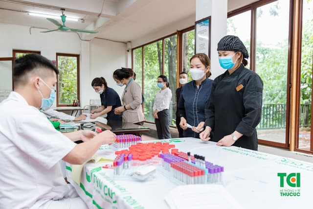 Khám sức khoẻ công ty TNHH Le Mont Ba Vì