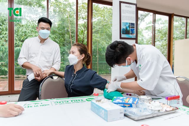 Khám sức khoẻ công ty TNHH Le Mont Ba Vì