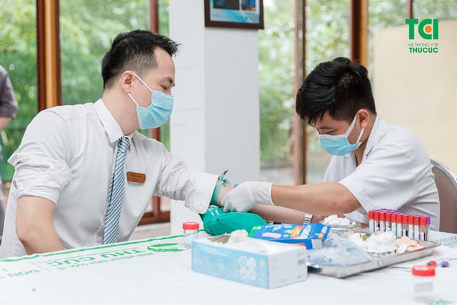 Khám sức khoẻ công ty TNHH Le Mont Ba Vì