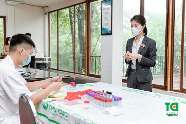 Khám sức khoẻ công ty TNHH Le Mont Ba Vì