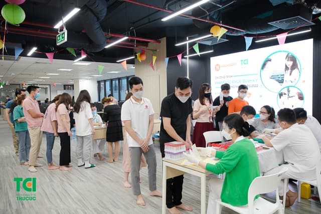 Khám sức khoẻ công ty Sáng tạo trẻ Việt Nam Miichisoft
