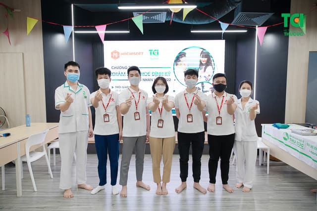 Khám sức khoẻ công ty Sáng tạo trẻ Việt Nam Miichisoft