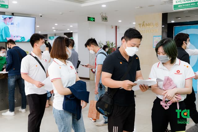 Khám sức khoẻ công ty Sáng tạo trẻ Việt Nam Miichisoft