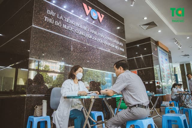 Khám sức khoẻ cán bộ công nhân viên Đài Tiếng nói Việt Nam VOV