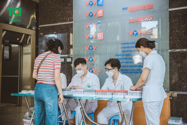 Khám sức khoẻ cán bộ công nhân viên Đài Tiếng nói Việt Nam VOV