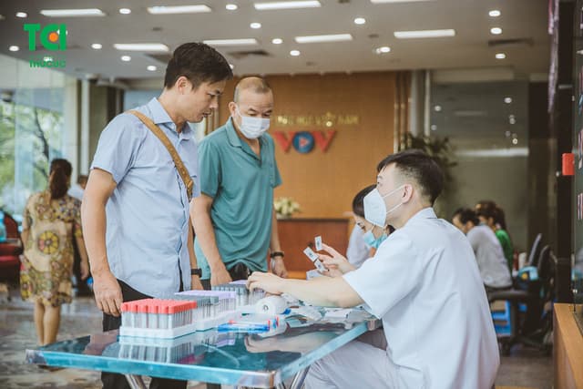 Khám sức khoẻ cán bộ công nhân viên Đài Tiếng nói Việt Nam VOV