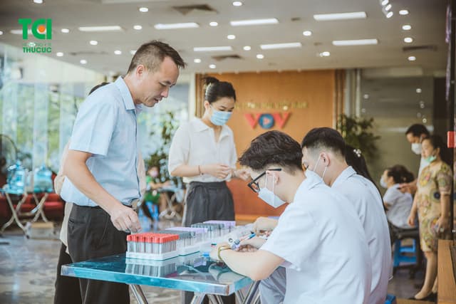 Khám sức khoẻ cán bộ công nhân viên Đài Tiếng nói Việt Nam VOV