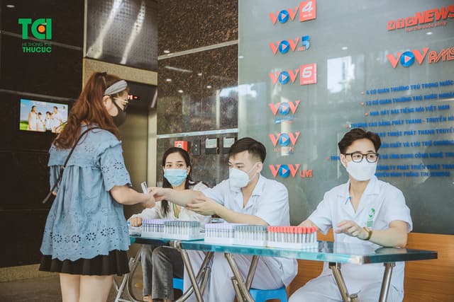 Khám sức khoẻ cán bộ công nhân viên Đài Tiếng nói Việt Nam VOV