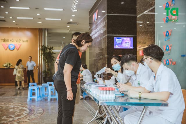 Khám sức khoẻ cán bộ công nhân viên Đài Tiếng nói Việt Nam VOV